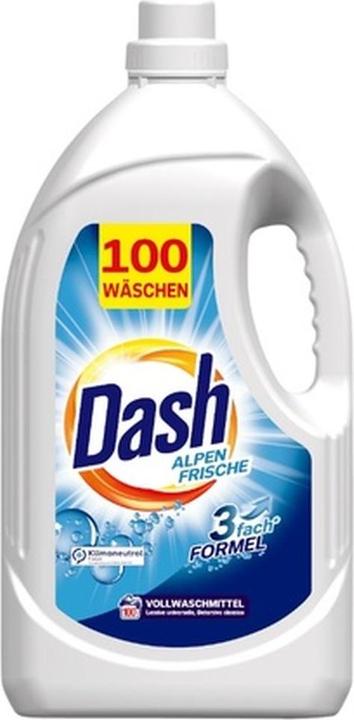 Image du produit Dash Fraîcheur des Alpes (100 Cycles de lavage, Lessive liquide)