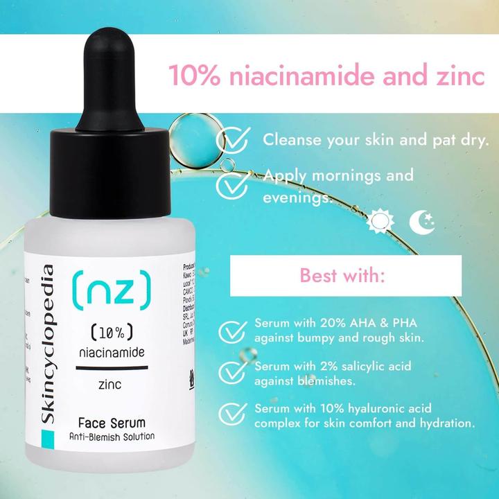 Immagine prodotto Skincyclopedia 10% di niacinamide + 1% di zinco (30 ml)