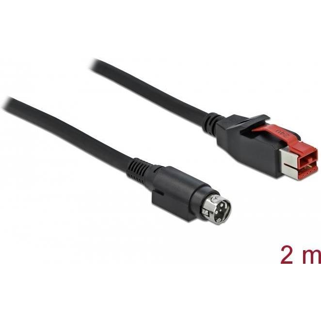 Delock Cavo USB alimentato (2 m, Parallelo (stampante)), Cavo di interfaccia