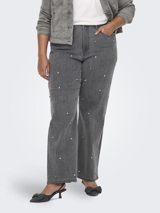 Produktbild Only CARHOPE Hohe Taille Weiter Beinschnitt Jeans Jeans mit weitem Bein (W52/L32)