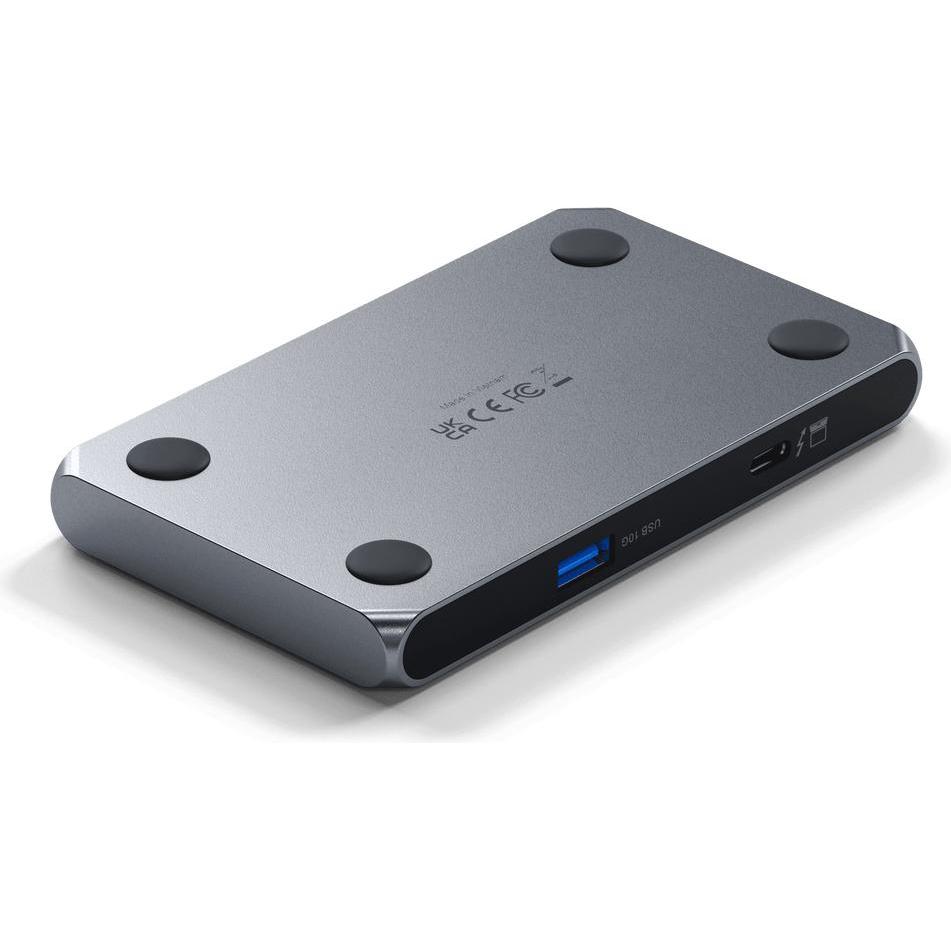 Thumbnail - Satechi Slim Hub (Thunderbolt, 4 Ports), Dockingstation + USB Hub, Grau