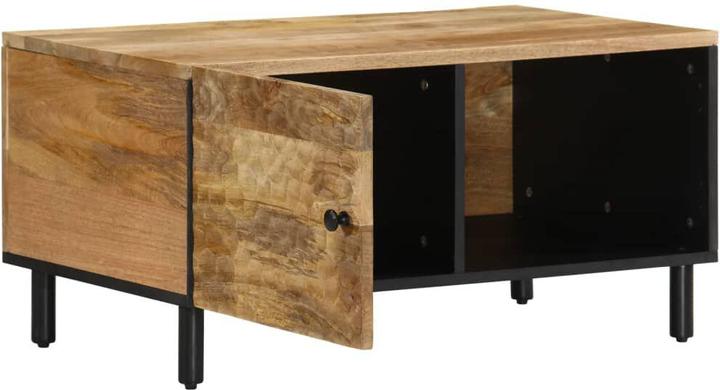 vidaXL Tavolino da Salotto 140x70x40 cm in Legno di Mango Grezzo