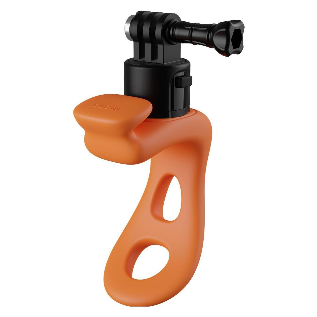 Telesin Multifunctional Silicone Mount For Sports Cameras (orange), Action Cam Zubehör, Orange