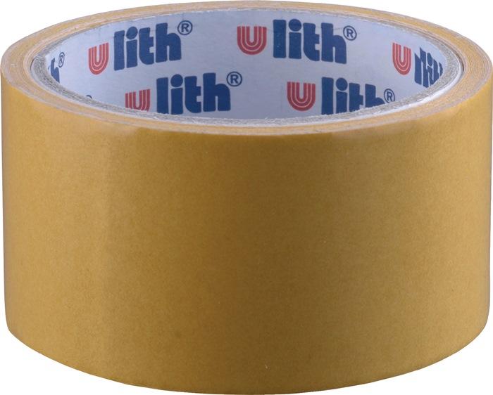 Immagine prodotto Ulith Nastro biadesivo 468/E Lunghezza 25 m Larghezza 50 mm beige Spessore totale 0,08 mm (50 mm)