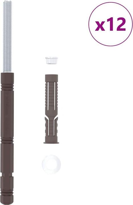 Actual product image vidaXL Schwebende Regalträger