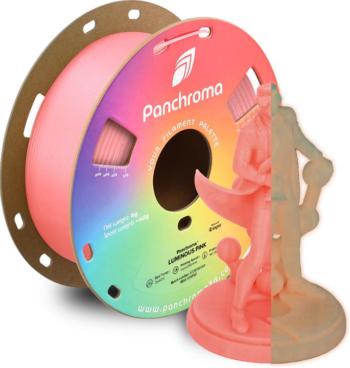 Actual product image Polymaker Panchroma™ PLA Luminous (PLA, 1.75 mm, 1000 g)