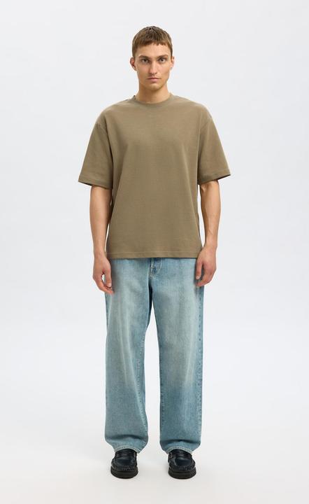 Image du produit Selected Homme Slhlooseoscar Ss O-Neck Tee Noos (S)