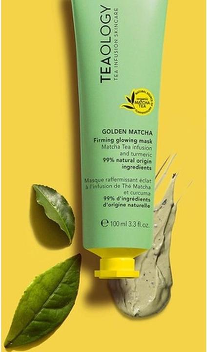 Actual product image Teaology GOLDEN MATCHA firming glowing mask 100 ml (100 ml)