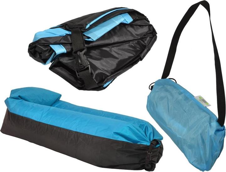 Produktbild Royokamp aufblasbares Bett, blau (180 cm)