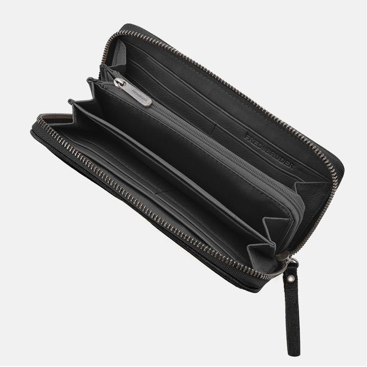Produktbild FredsBruder Riffel Geldbörse Leder 19 cm