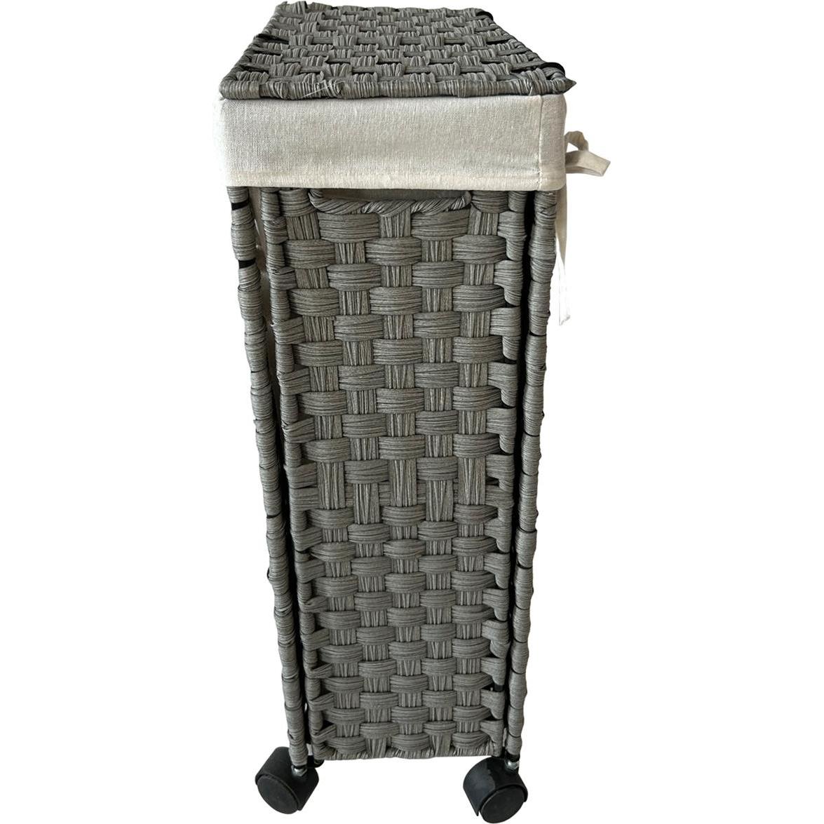 Thumbnail - HTI-Living, Wäschekorb, Wäschesammler 40 Liter Briena Grau (40 l)