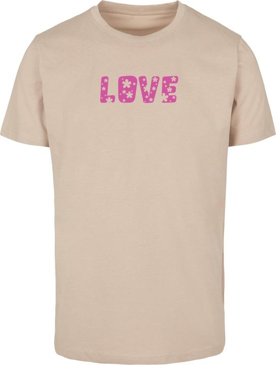 Produktbild Merchcode Valentines Day - Flowers Love T-Shirt Round Neck - 117445 (3XL)