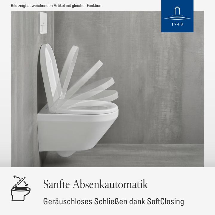 Produktbild Villeroy & Boch Subway 3.0 WC-Sitz, mit Absenkautomatik und abnehmbaren Sitz