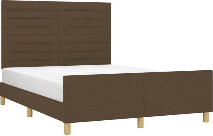 Image du produit vidaXL Bettgestell mit Kopfteil (140 x 190 cm)