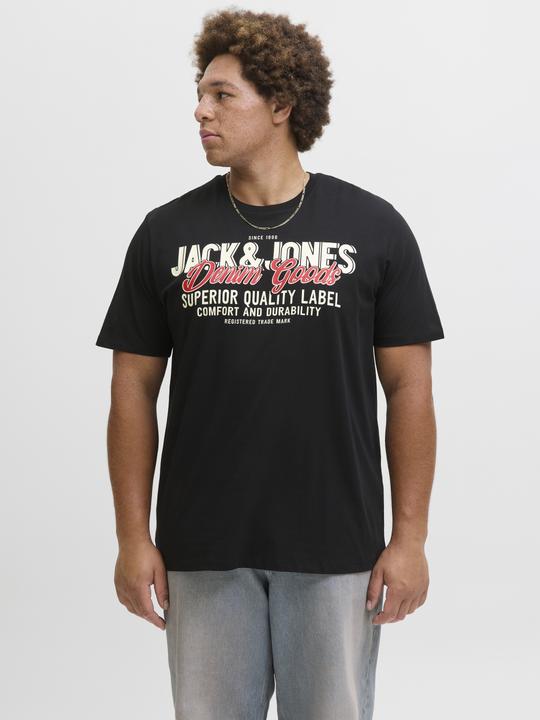 Immagine prodotto Jack & Jones Jjelogo Tee Ss Oneck 2 Col Aw25 Noos Pls (8XL)