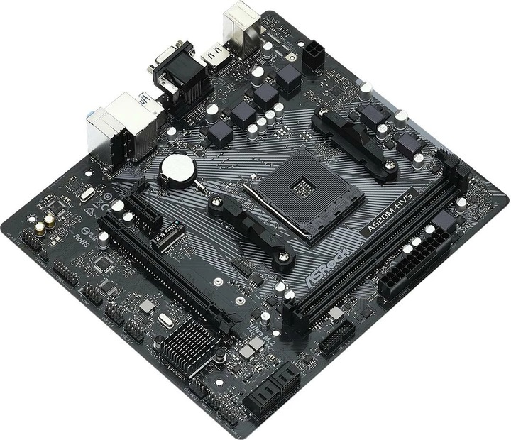 Produktbild AsRock A520M-HVS (AM4, AMD A520, mATX)