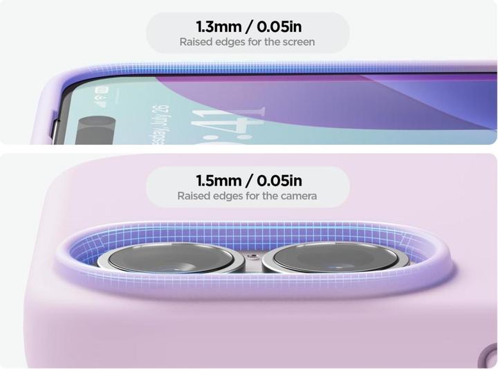 Produktbild Screenguard Liquid Silicone Lavender Case (Apple iPhone 17)