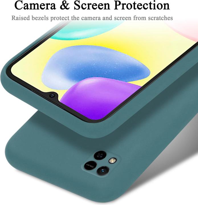 Produktbild Cadorabo TPU Liquid Silicone Case Hülle für Xiaomi RedMi 9C / RedMi 10A (Xiaomi Redmi 10A, Xiaomi Redmi 9C)