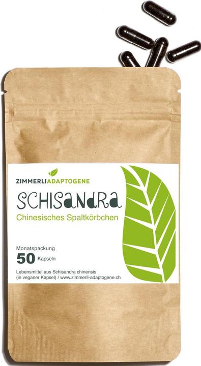 Produktbild Zimmerli Adaptogene Schisandra Kapseln 50 Kapseln (1 Stück, Kapseln, 25 g)