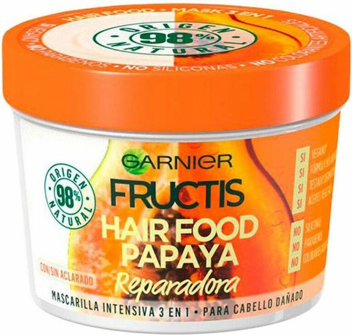 Garnier Fructis Hair Food Papaya Repair Mask for Damaged Hair - 390 ml (390 ml)