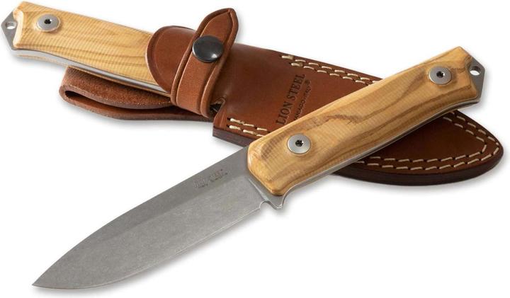 Lionsteel B41 Bushcraft Bois d'olivier (10.40 cm)