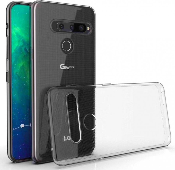 Produktbild Screenguard Gummi Hülle TPU Clear Case (LG G8s ThinQ)
