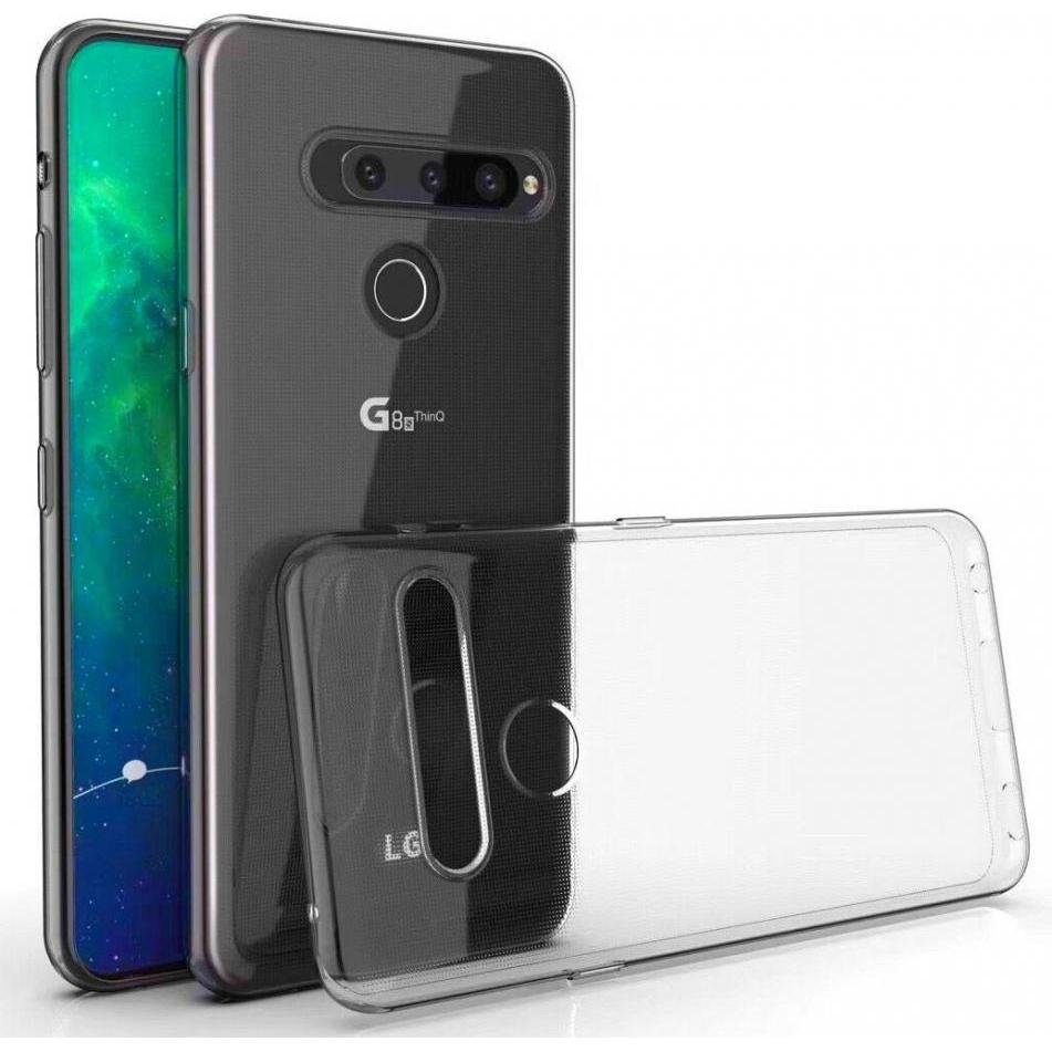 Thumbnail - Screenguard Gummi Hülle TPU Clear Case (LG G8s ThinQ), Smartphone Hülle, Transparent