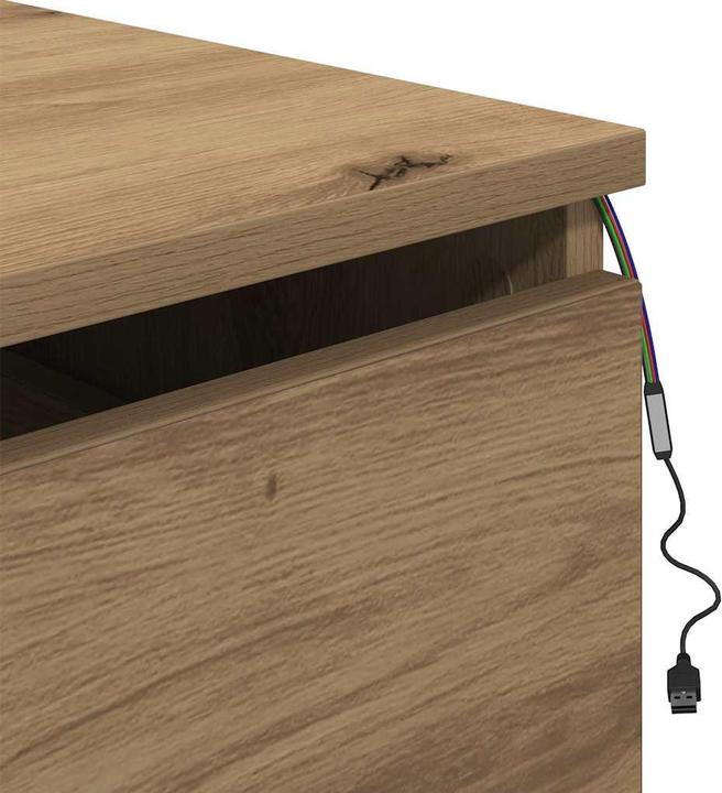 Actual product image VidaXL Bedside table (50 x 36 x 30 cm)