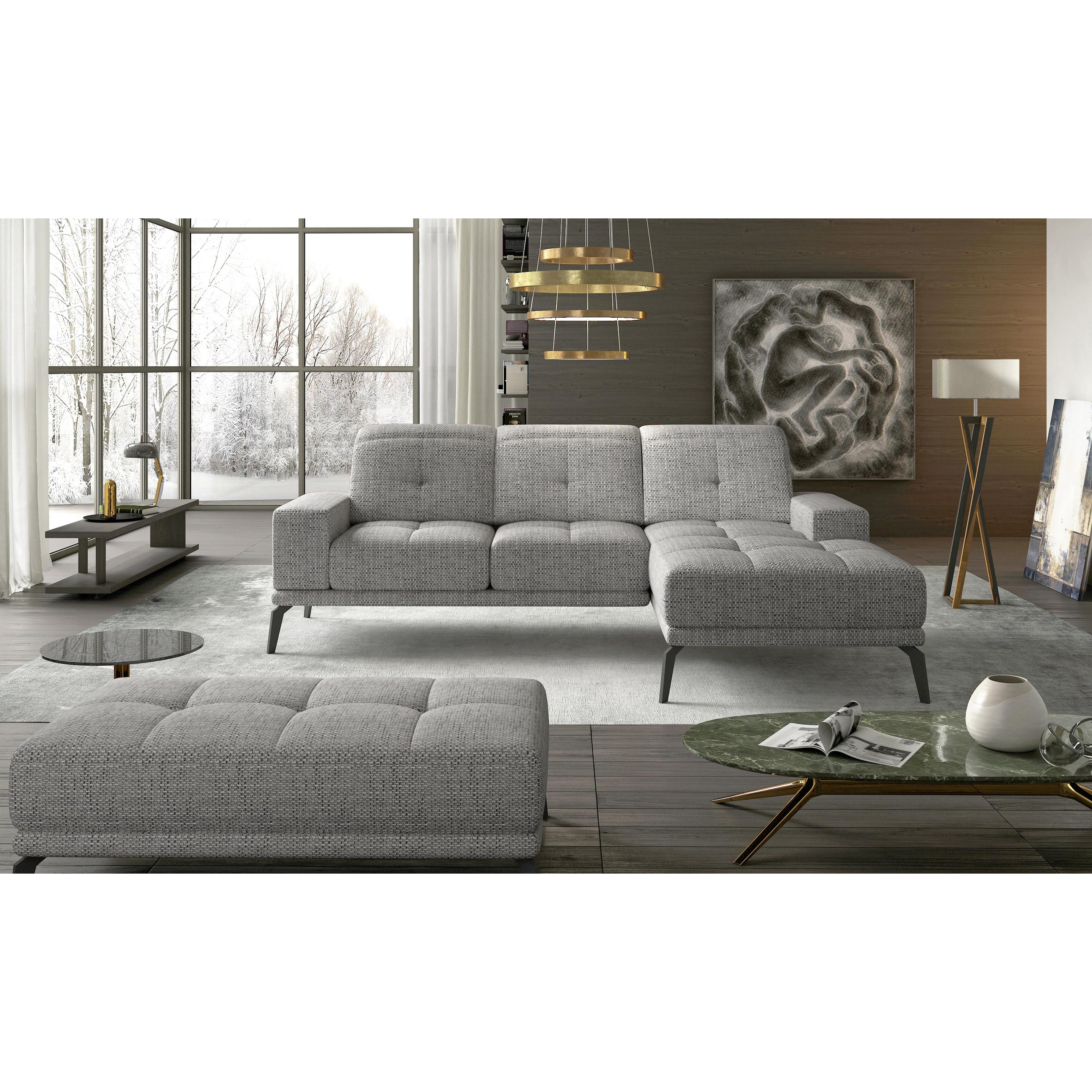 ELTAP, Sofa, Narożnik Torrense + Puf (Ecksofa, 4-Sitzer, Bettsofa)