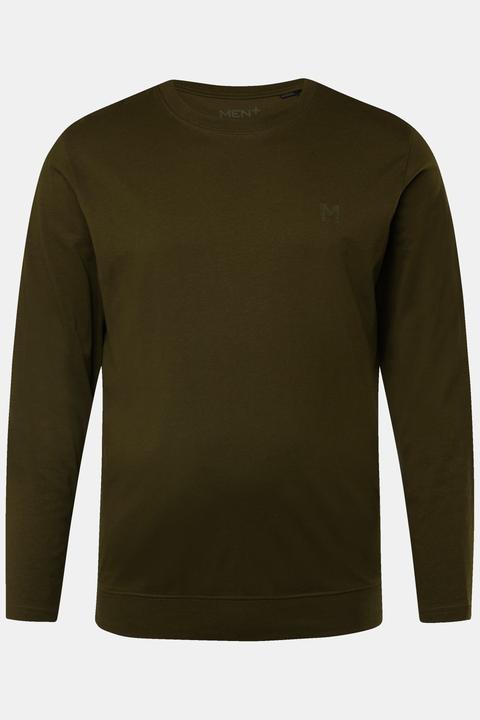 Produktbild Men+ Langarmshirt, Basic, Bauchfit, Rundhals