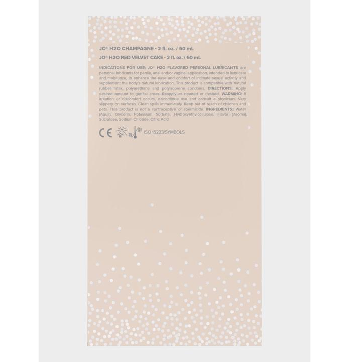 Productafbeelding System JO Cadeauset voor 20 jaar Champagne 60 ml & Red Velvet Cake (60 ml)