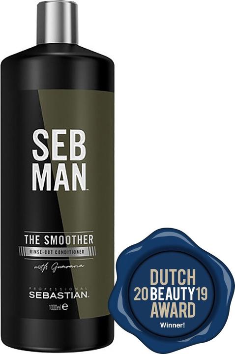 Actual product image Sebastian SEB MAN - The Smoother Rinse-Out Conditioner (1000 ml)