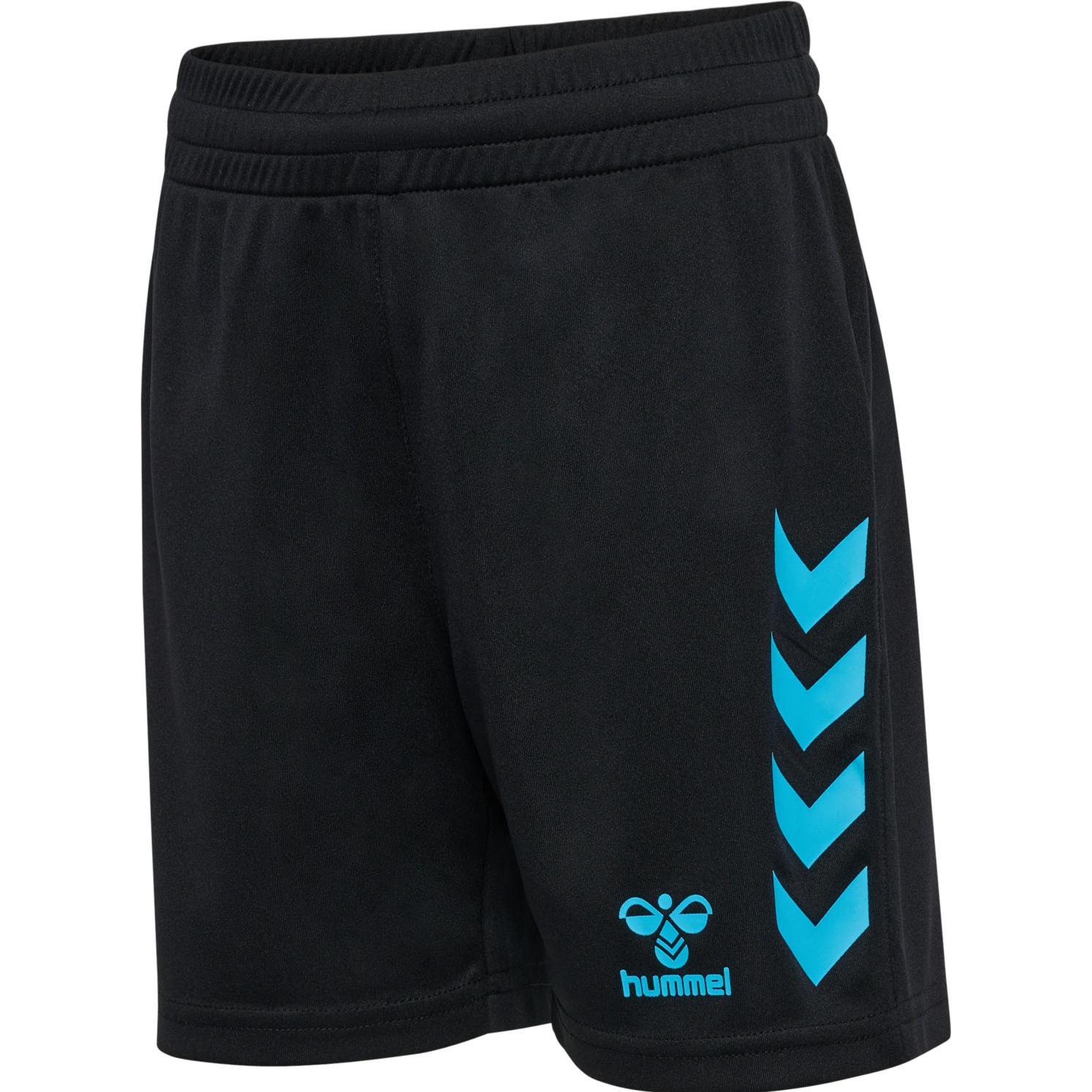 hummel, Jungen, Sporthose, Hmlgraphic Universe Shorts Kids (140), Schwarz, 140
