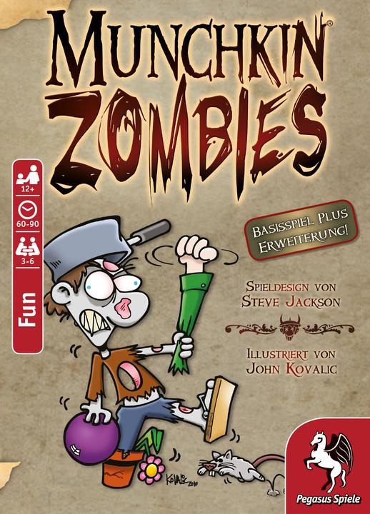 Produktbild Pegasus Munchkin Zombies 1+2 (Deutsch)