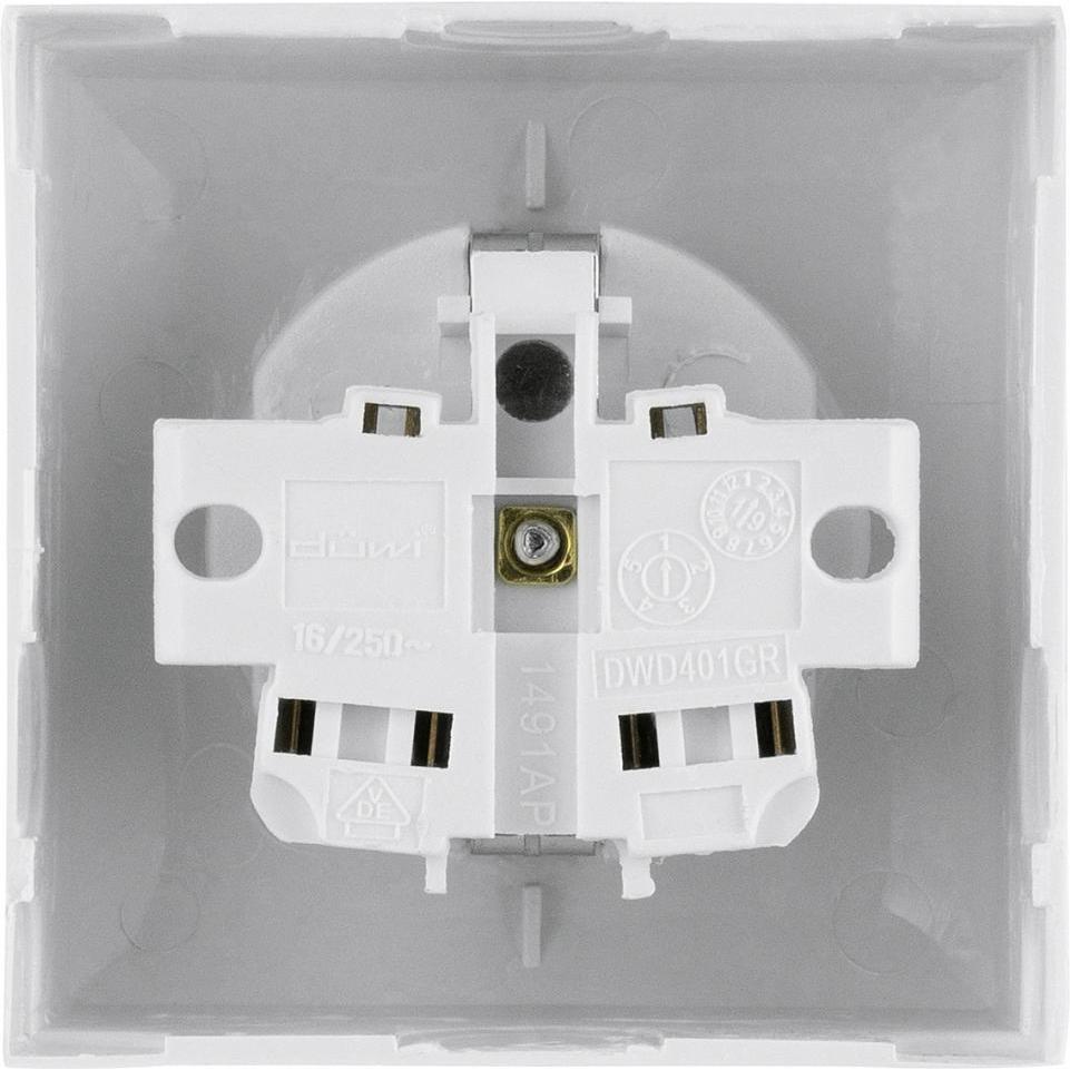 Thumbnail - REV, Steckdose, 1fach Komplett Steckdose Weiss 0510052777