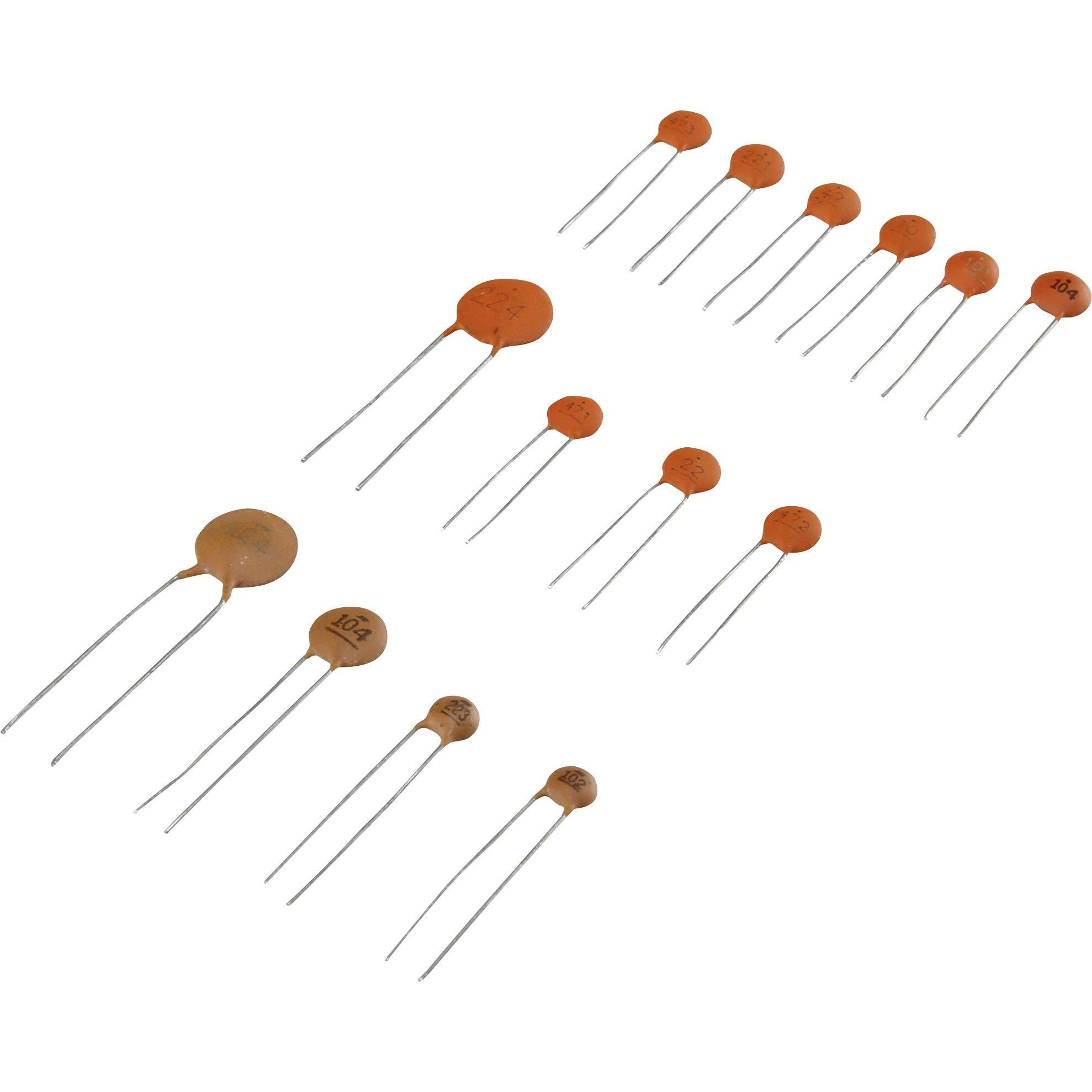 Tru Components Keramikkondensatoren-Sortiment mit 224 Stk, Kondensator