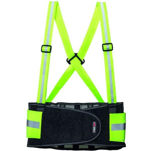 Kneetek, Arbeitshose, Rückenstützgurt High-Vis, gelb, Typ: M (M)