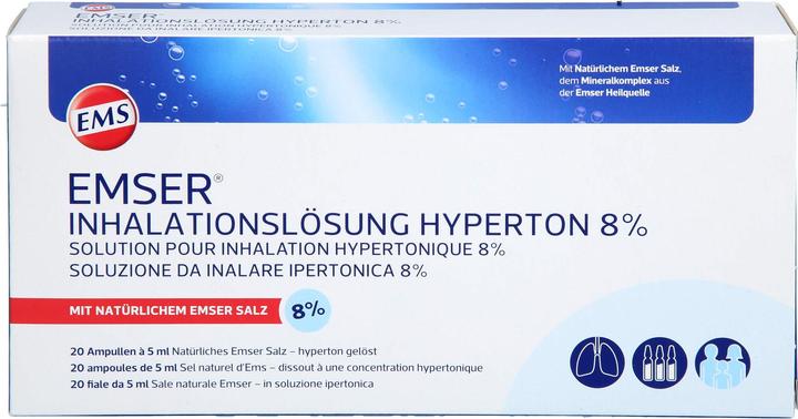 Immagine prodotto Emser Inhalationslösung 8 % hypertonisch