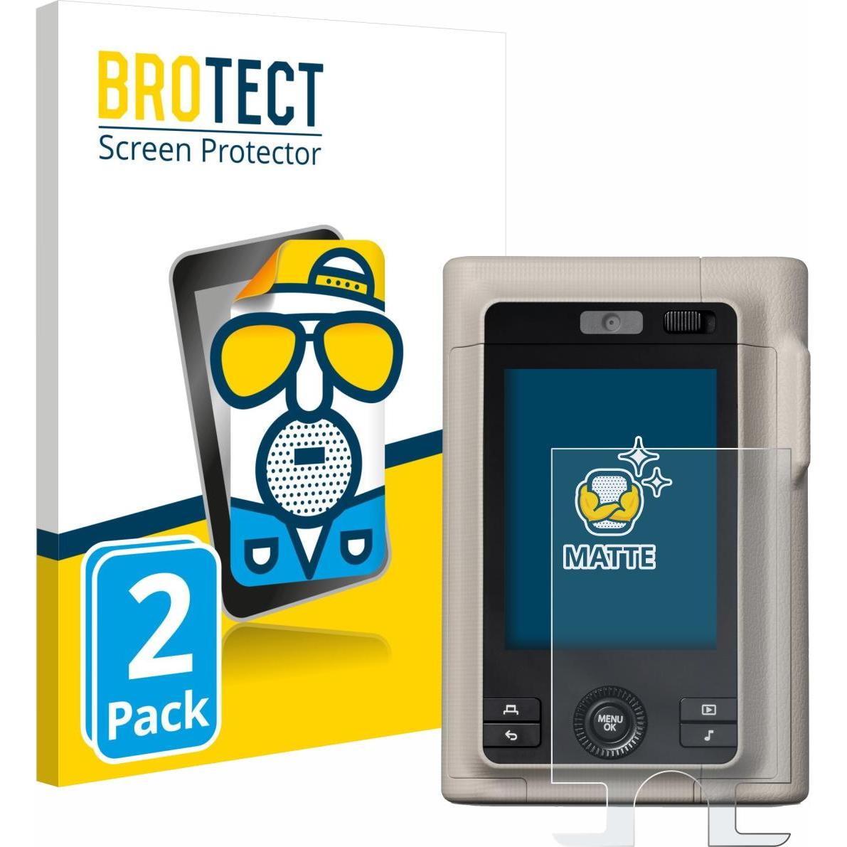 BROTECT Pellicola Opaca (Pellicola protettiva), Custodia fotocamera, Trasparente