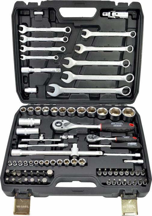 Awtools ZESTAW KLUCZY 82el 1/2" / 1/4