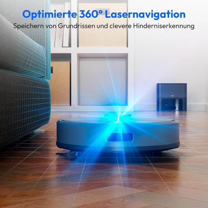 Produktbild Medion Saugroboter mit Wischfunktion und Absaugstation (5000 Pa)