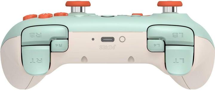 Actual product image 8bitdo Ultimate 2C Wireless (mint/orange, for Windows & Android) (Android, PC, Windows)