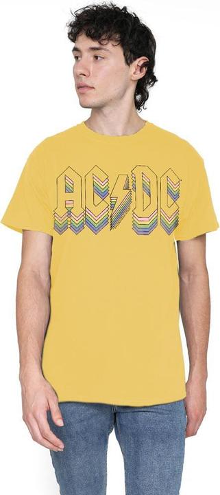 Actual product image AC/DC Mens Rainbow Logo T-Shirt (3XL)