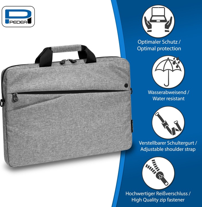 Image du produit Pedea Sacoche pour ordinateur portable 15.6 pouces (39.6cm) FASHION Sacoche pour ordinateur portable avec (15.60", Universel)