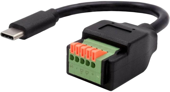 Exsys USB-C Terminal Block Adapter (20 Pin Terminal Block, 15 cm)
