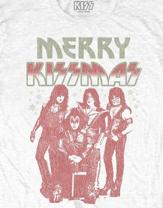 Immagine prodotto KISS Maglietta unisex adulto Merry mas in cotone (S)