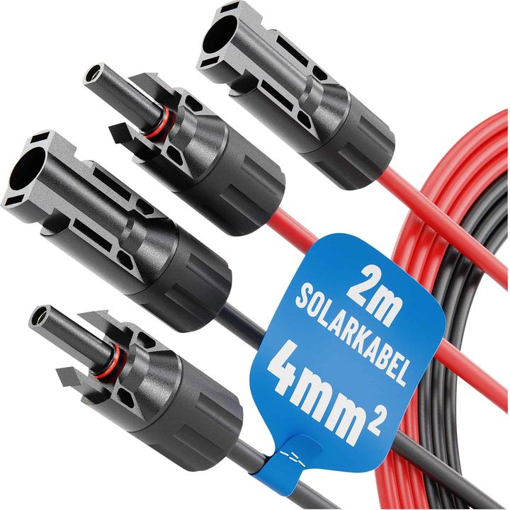 Produktbild Absina 2 m Solarkabel Set (Solarkabel)