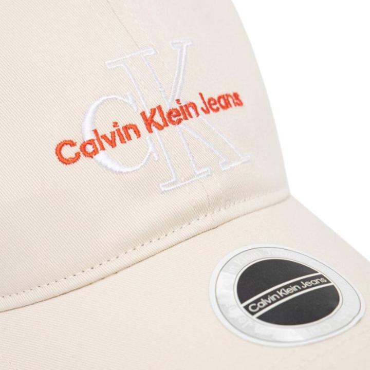 Actual product image Calvin Klein CKJ Two Tone Cap Eggshell