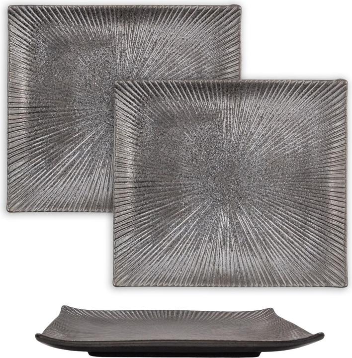 Immagine prodotto Intirilife Sushi Platte Servier Teller (2 x, 23.40 cm)