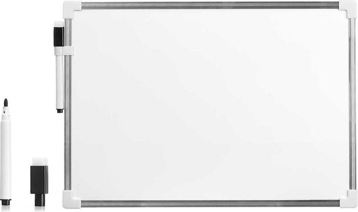 Produktbild Pincello Magnetisches Whiteboard mit Marker Weiss Aluminium 25 x 35 cm (12 Stück) (25 x 35 cm)